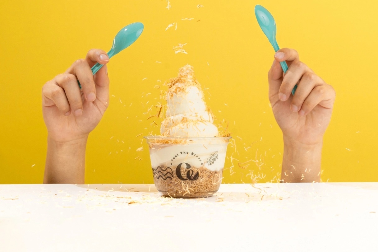 كنافه ايس كريم