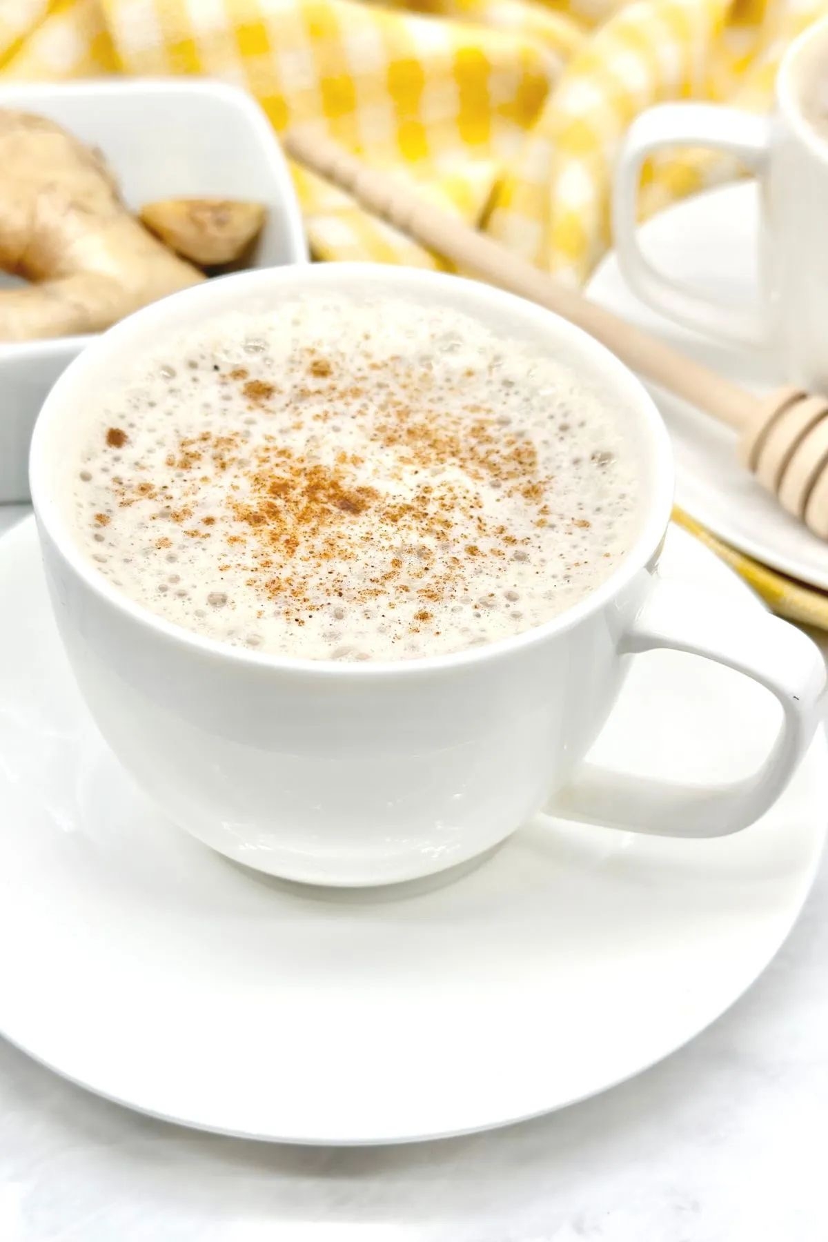 زنجبيل بالحليب والعسل