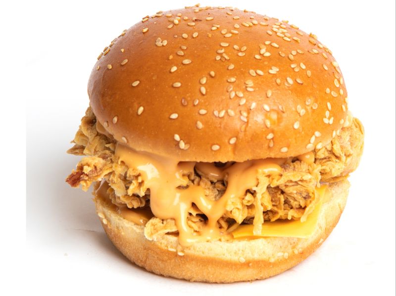 برجر كرسبي دجاج