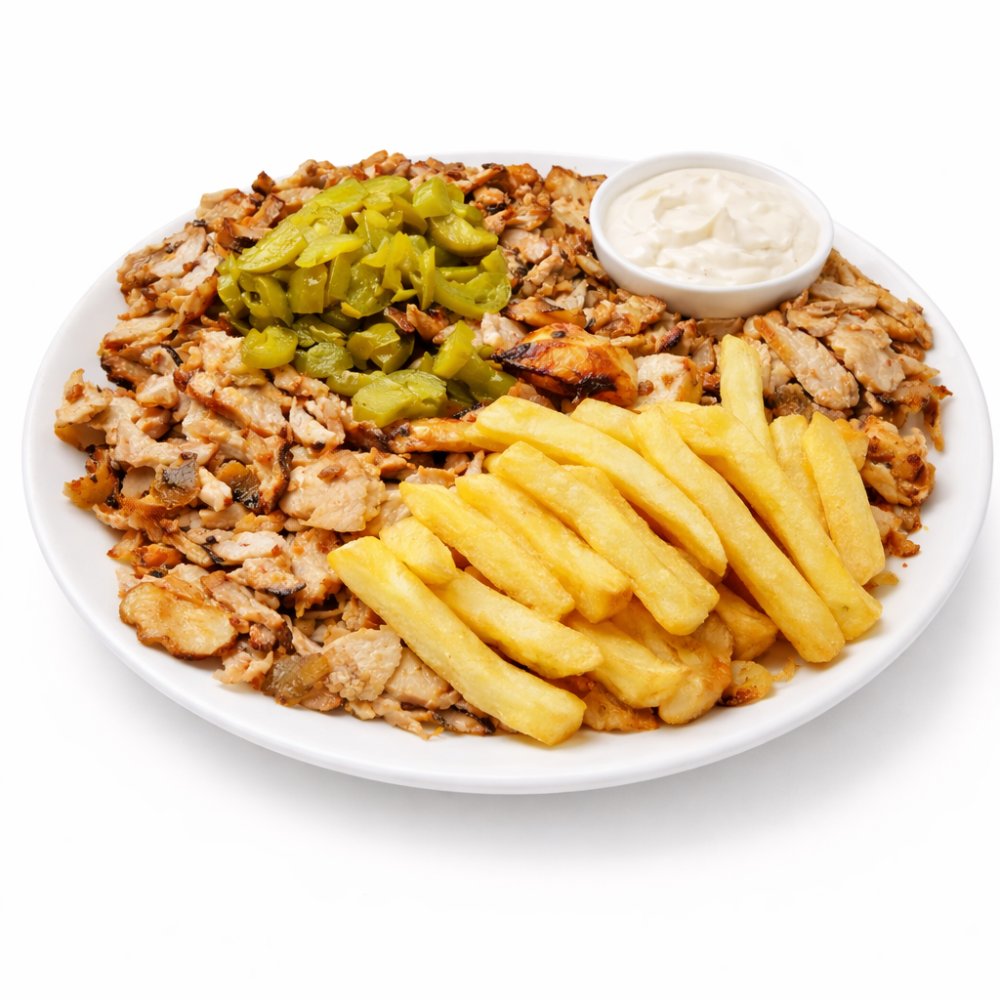 صحن شاورما كبير