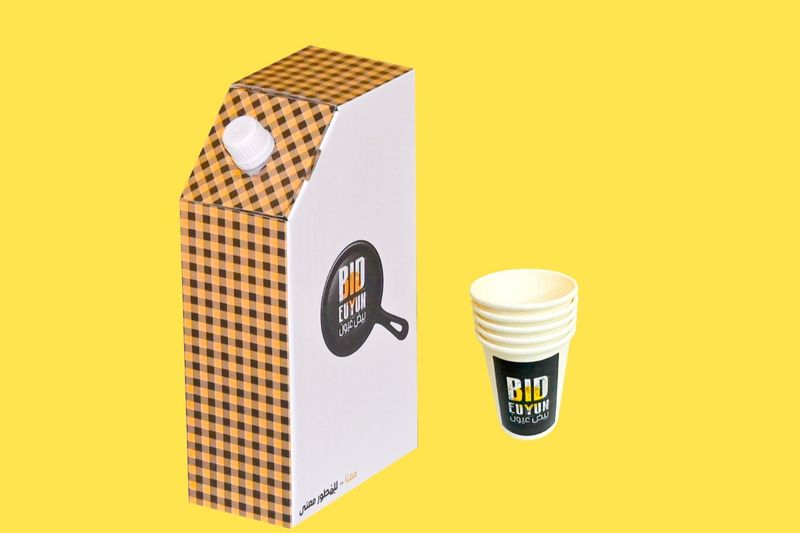 قهوه بالحليب - كوب